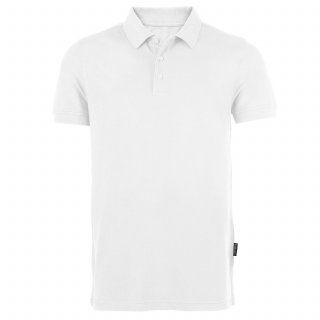 Premium Polo-Shirt weiß - bedruckt oder unbedruckt