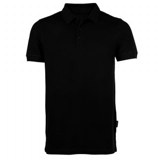 Premium Polo-Shirt schwarz- bedruckt oder unbedruckt