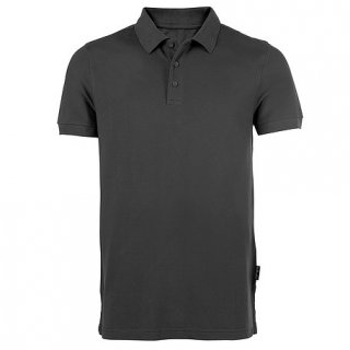 Premium Polo-Shirt grau - bedruckt oder unbedruckt