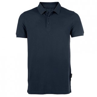 Premium Polo-Shirt navyblau - bedruckt oder unbedruckt