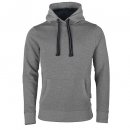 Premium Hoodie grau - bedruckt oder unbedruckt