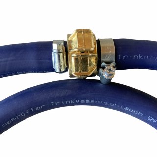 Hochflexibler Trinkwasserschlauch Profiline Aqua Extra Soft DN13-DN25 inkl. montierter GEKA Kupplungen