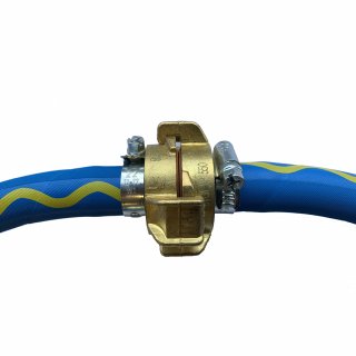 Premium Trinkwasserschlauch Tusil Aqua DN13-DN25 inkl. montierter GEKA Kupplungen