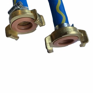 Premium Trinkwasserschlauch Tusil Aqua DN13-DN25 inkl. montierter GEKA Kupplungen