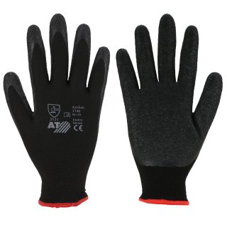 Latex-Handschuhe teilbeschichtet
